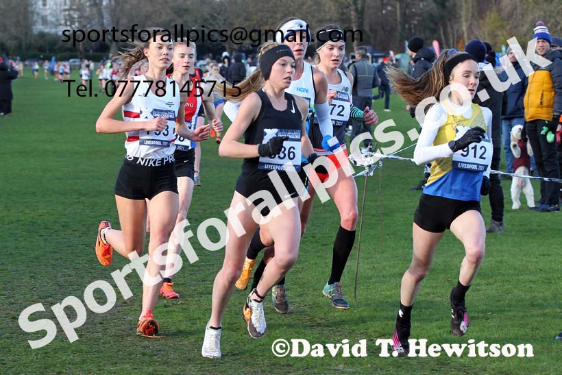 Senior Women and Under-23s, European Cross Country Championships Trials, Sefton Park, Liverpool. Photo: David T. Hewitson/Sports for All Pics